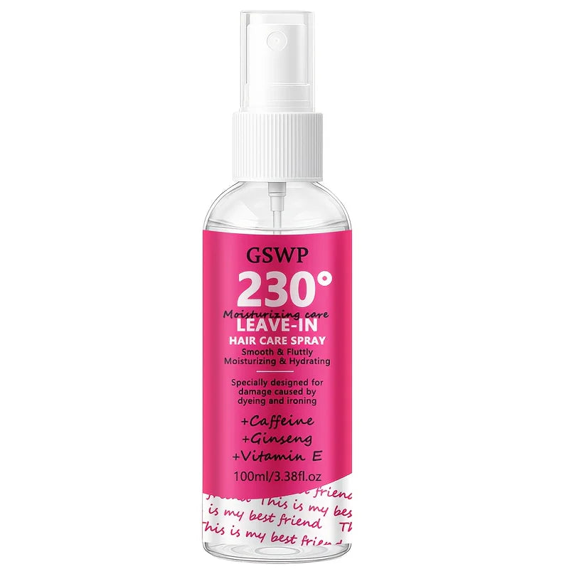 GSWP Hair Care Essential Oil Spray,Protects Hair From The Drying Effects Of Heat Styling Tools, Including Split Ends.100/200ml