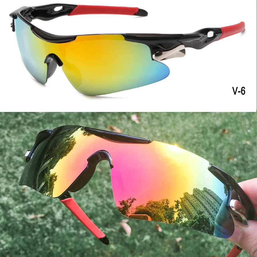 Sport Cycling Sunglasses — Windproof UV400 Outdoor