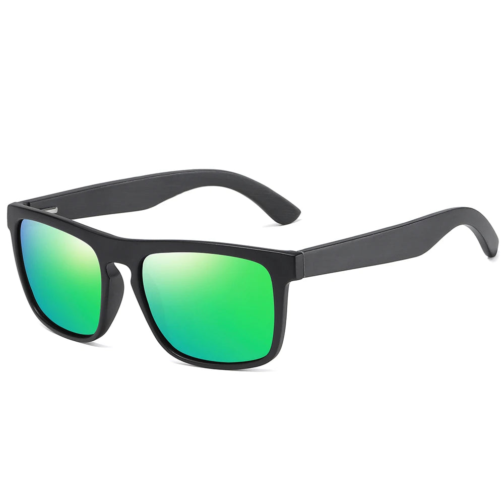 Polarized Bamboo Sunglasses for Men – UV400 Protection | Kazers