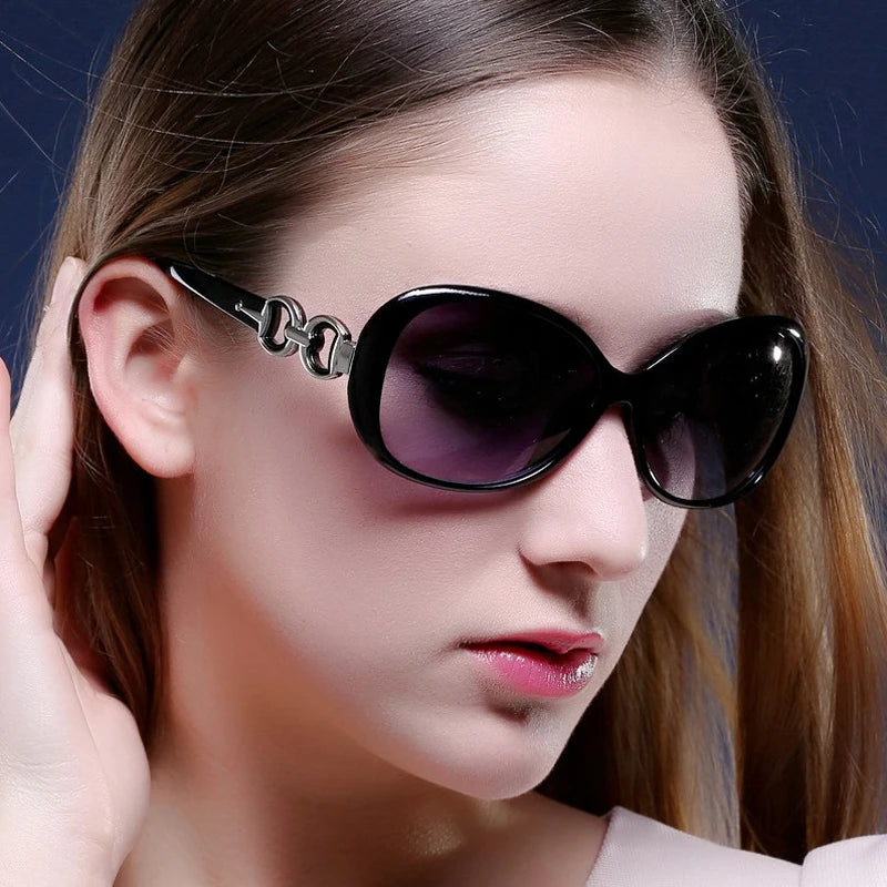 Lunettes de soleil rondes vintage – Monture métallique unisexe