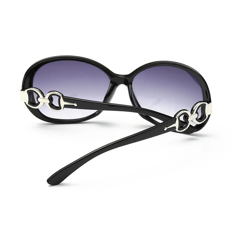 Lunettes de soleil rondes vintage – Monture métallique unisexe