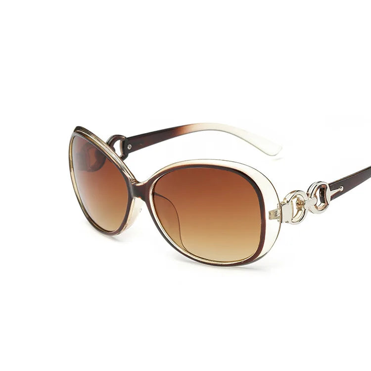 Lunettes de soleil rondes vintage – Monture métallique unisexe