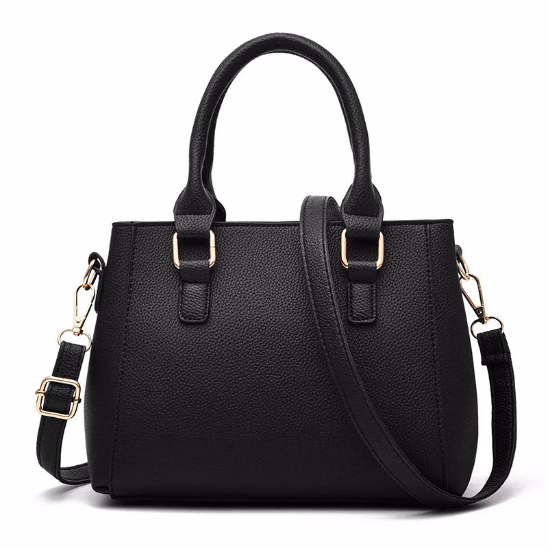 Sac Messager Brodé Femme avec Pompon - Cuir PU Premium