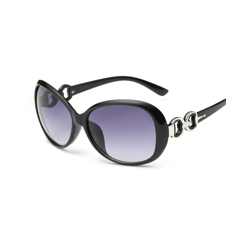 Lunettes de soleil rondes vintage – Monture métallique unisexe