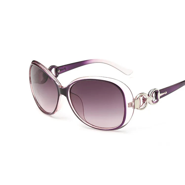 Lunettes de soleil rondes vintage – Monture métallique unisexe