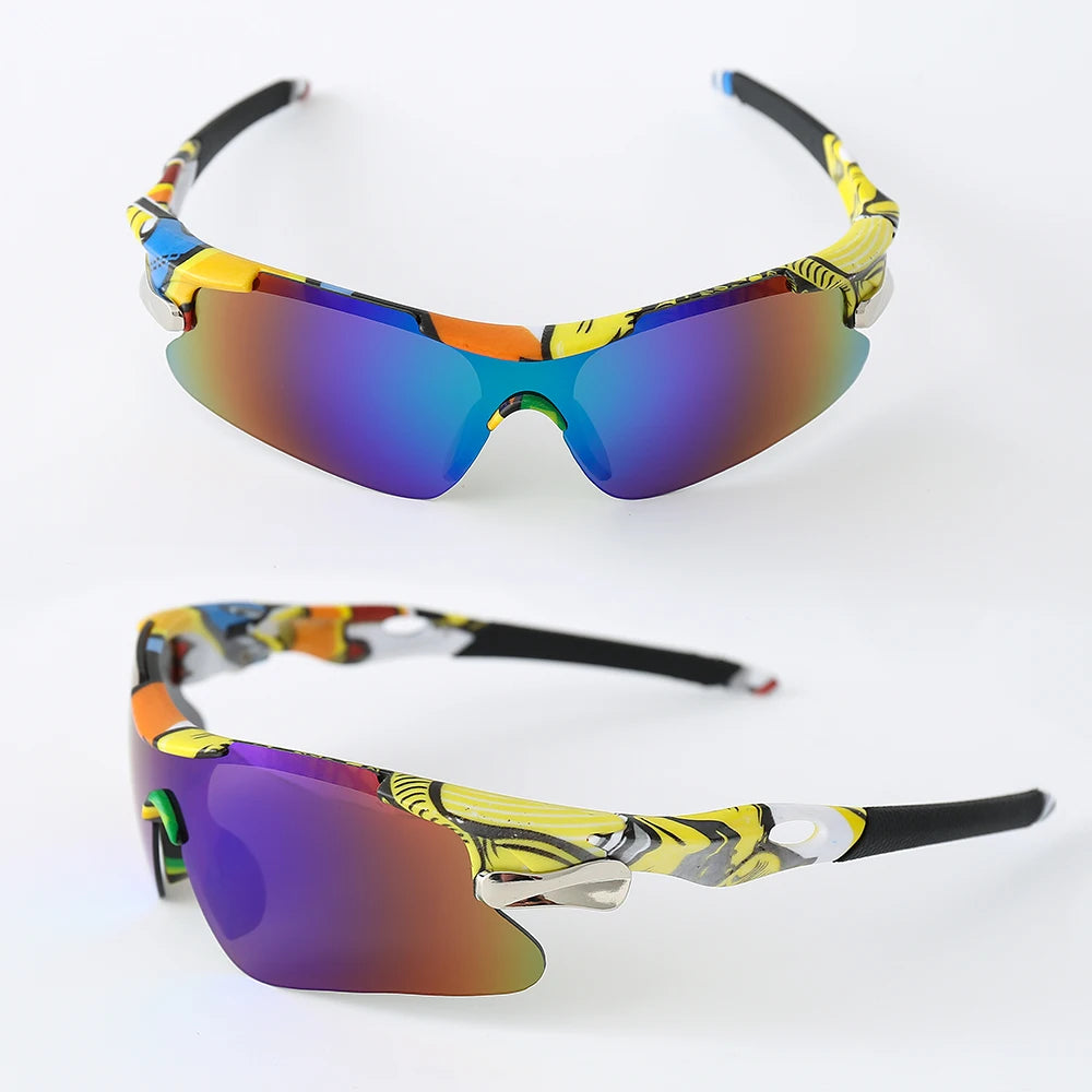Sport Cycling Sunglasses — Windproof UV400 Outdoor