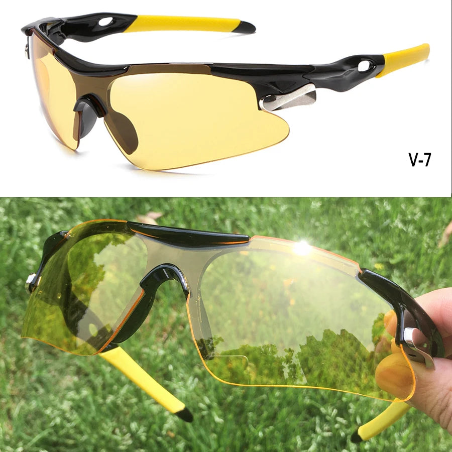 Sport Cycling Sunglasses — Windproof UV400 Outdoor