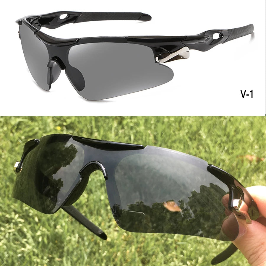 Sport Cycling Sunglasses — Windproof UV400 Outdoor