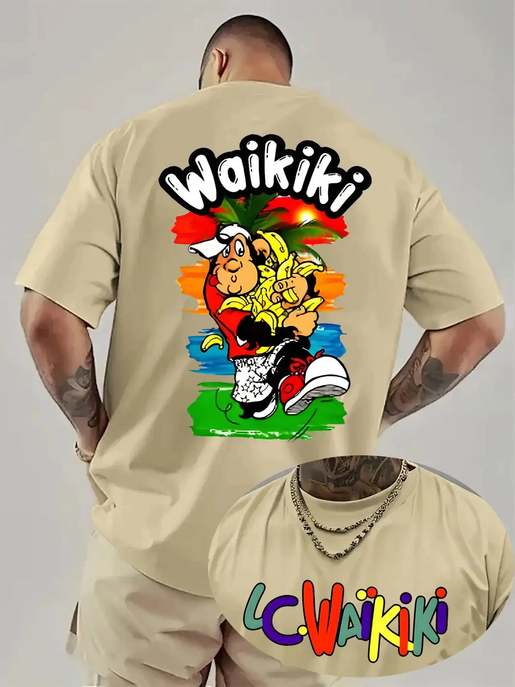 T-shirt Hawaïen Waikiki