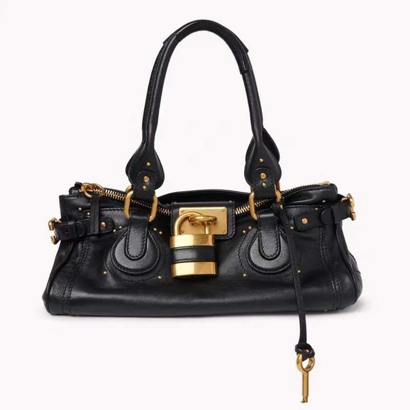 Sac Crossbody Vintage à Rivets – Cuir PU Femme