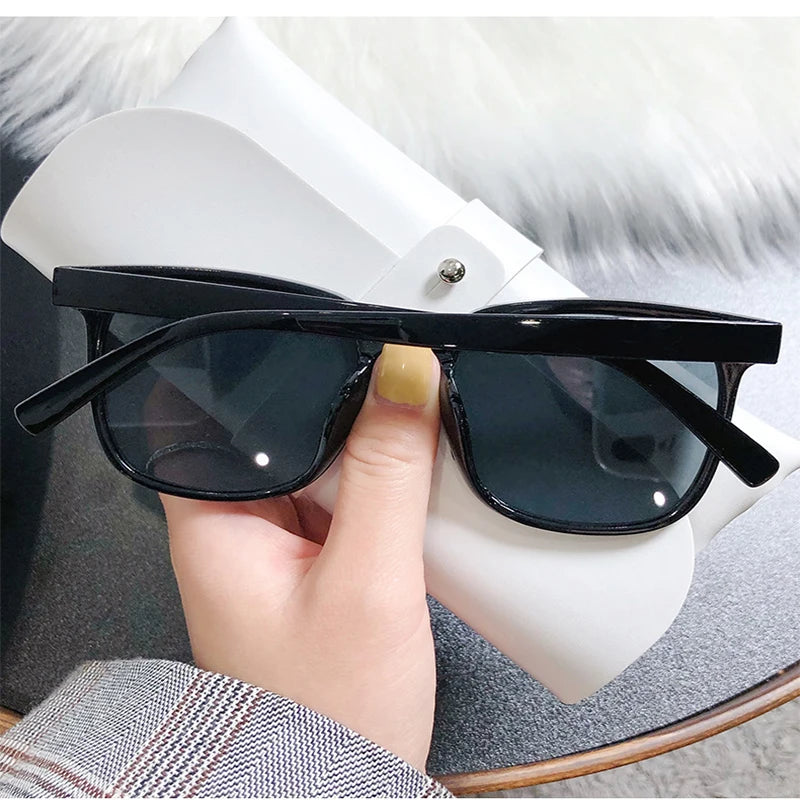 Nouvelles Lunettes de Soleil de Luxe pour Femmes, Marque Designer, Vintage Sexy, Monture Noire, Protection UV400, Oculos De Sol