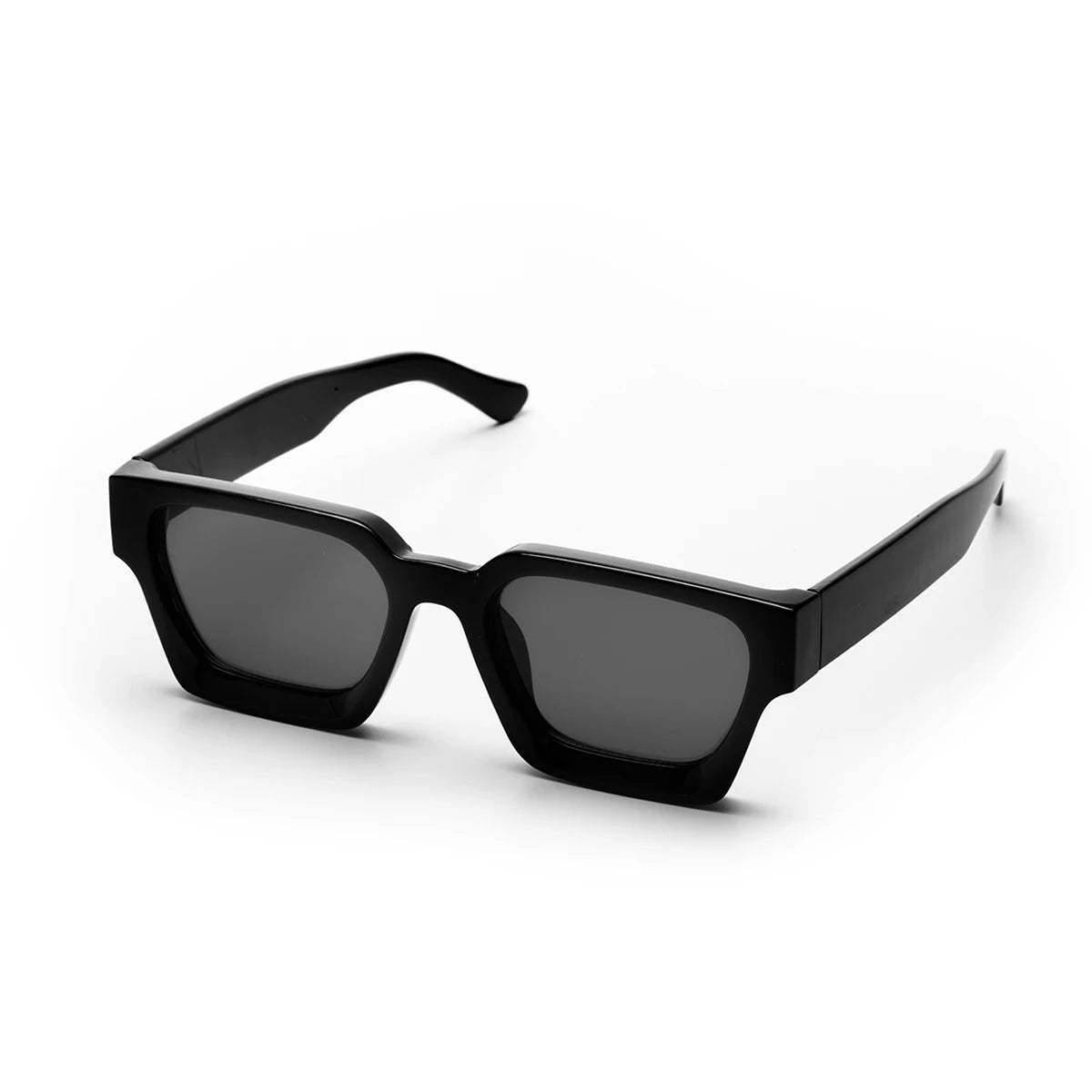Ruiao Luxury Square Sunglasses for Men – Designer Black Shades UV400