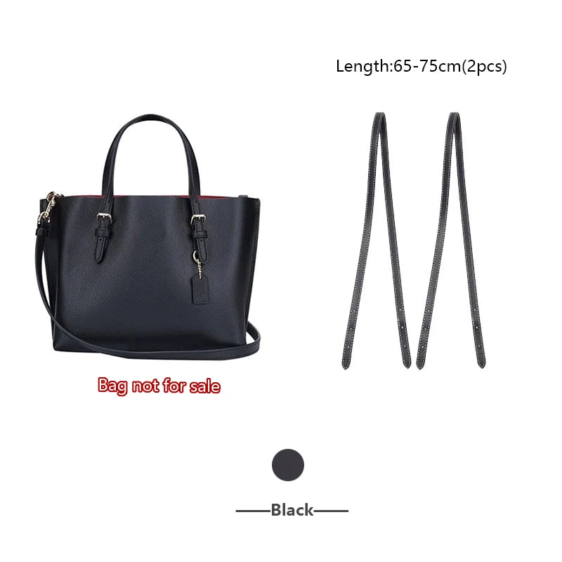 Adjustable Bag Strap For Coach Mollie25 Tote Bag Leather Shoulder Strap Durable Bag Belt Underarm Bag Replacement Accessories