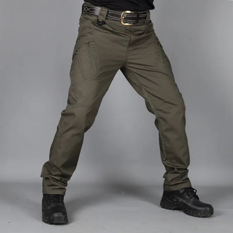 Men's Tactical Cargo Pants – Multi-Pocket Hiking & Combat Plus Size