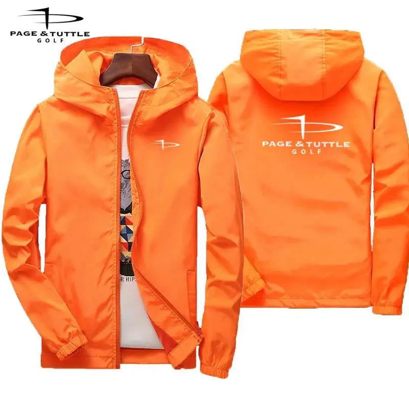 2026 New Fashion Trend Spring And Autumn Slim Fit Zipper Overcoat Windbreaker Men's Hooded Jacket Fallow Men Coat