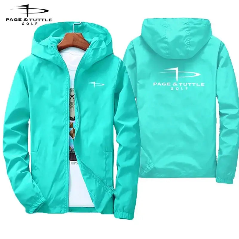 2026 New Fashion Trend Spring And Autumn Slim Fit Zipper Overcoat Windbreaker Men's Hooded Jacket Fallow Men Coat