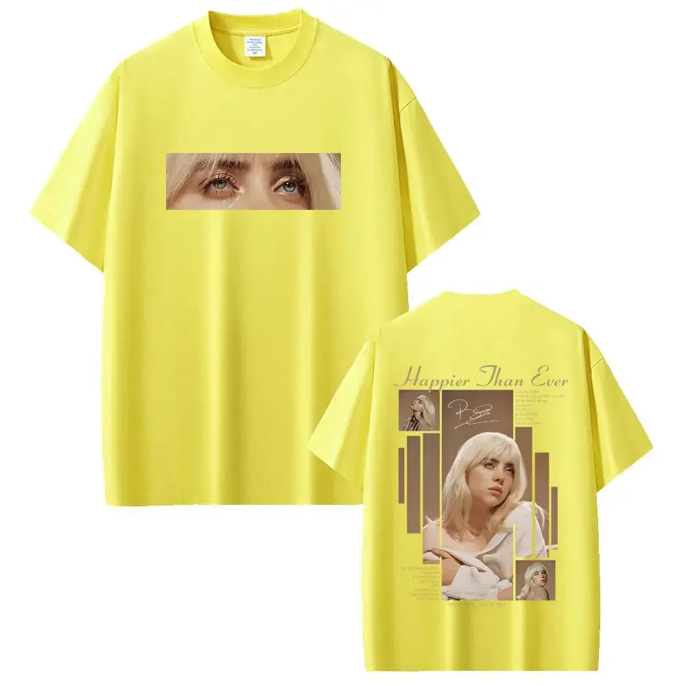 T-shirt kpop Oversized Streetwear – Unisexe, Coupe Ample, Manches Courtes