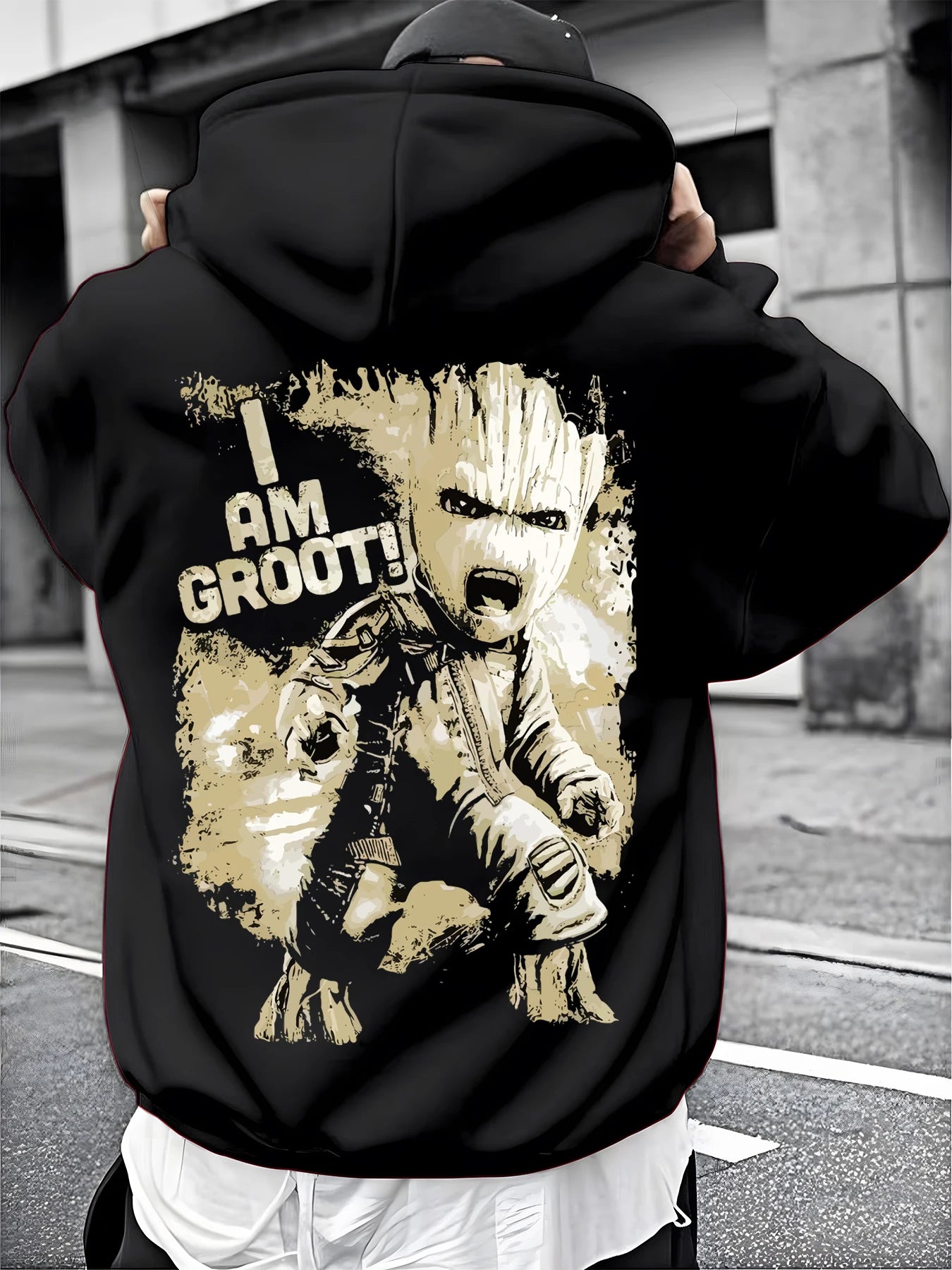 Le Hoodie Groot que Tous les Fans Marvel S’arrachent 🌿 ✔️ Déjà +1 200 fans conquis ✔️ Stock limité aujourd’hui