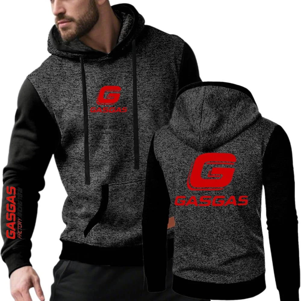 GASGAS Factory Racing Hoodie – Men's Winter Multicolor Hoodie