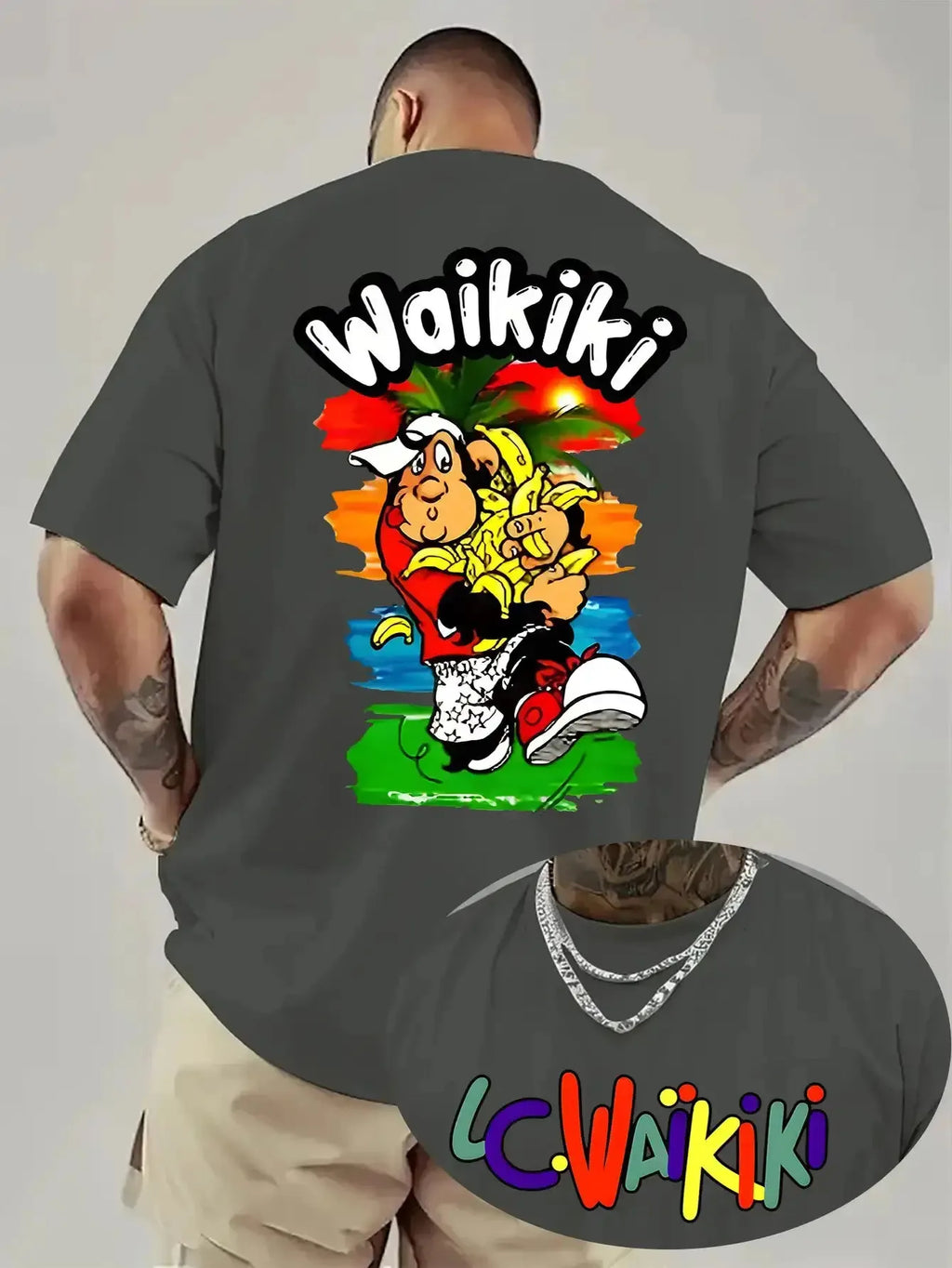 T-shirt Hawaïen Waikiki