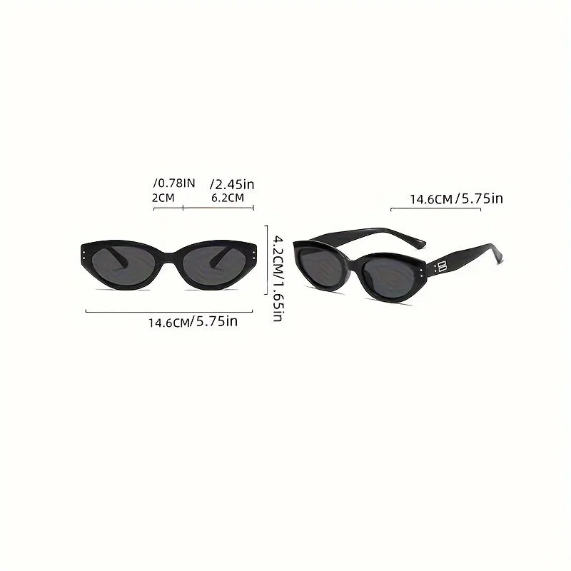 Lunettes de soleil œil de chat tendance pour femmes Verres de protection solaire de luxe Lunette Soleil Femme