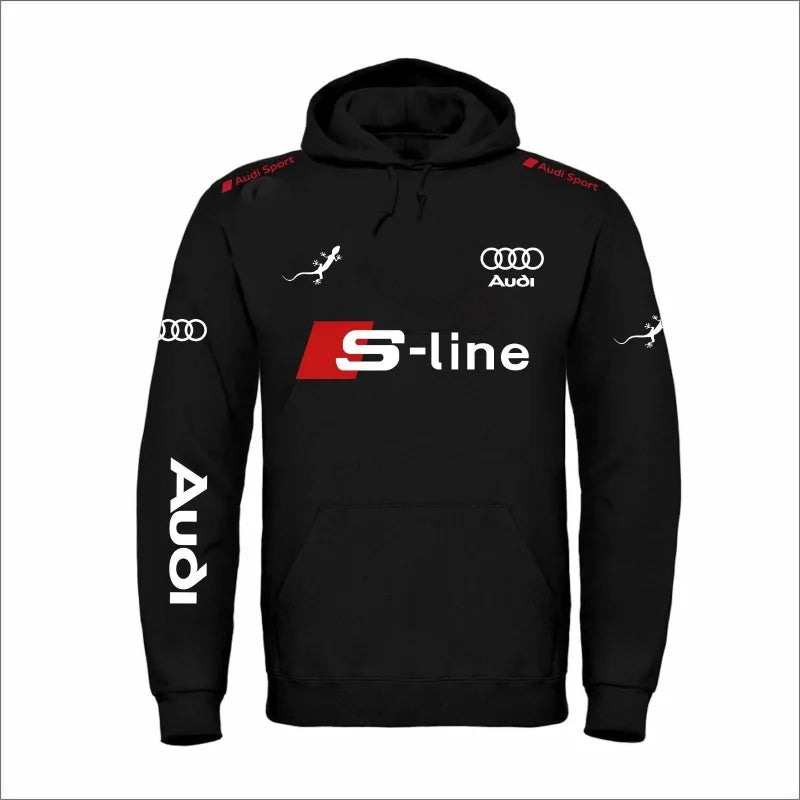 Sweat Audi S-line Automne Hiver - Hoodie Streetwear Unisexe Premium