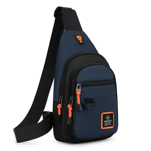 Men Multifunction Anti Theft USB Shoulder Bag Man Crossbody Cross Body Travel Sling Chest Bags Pack Messenger Pack
