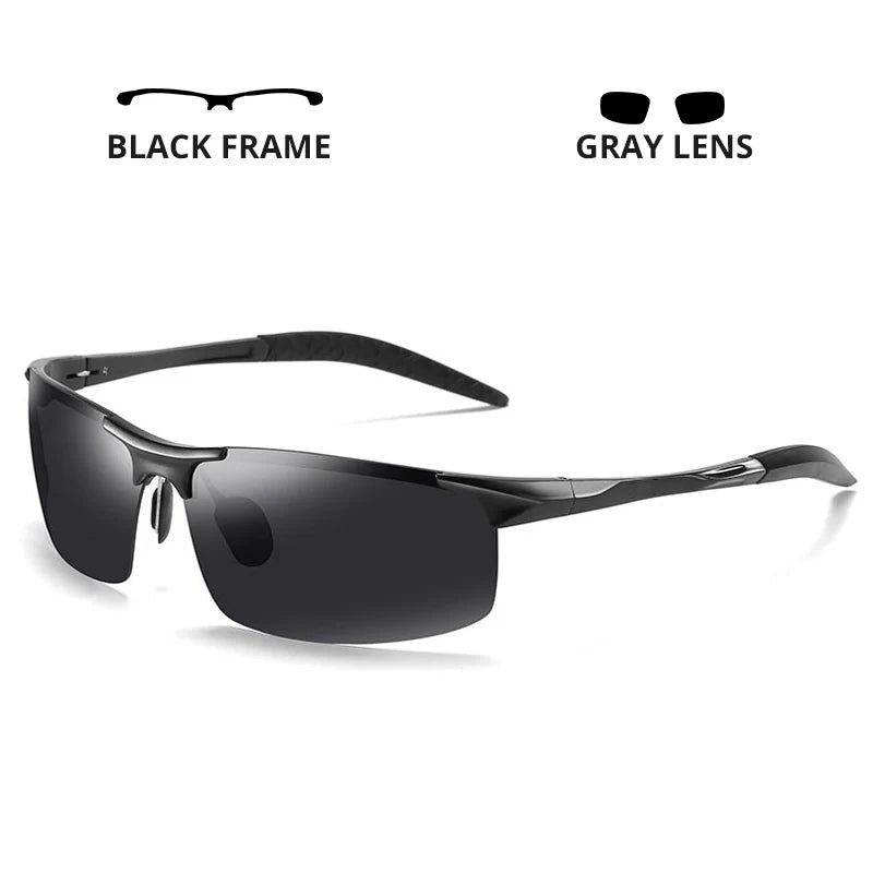 LIOUM Aluminum Polarized Sunglasses — Day & Night Anti-Glare