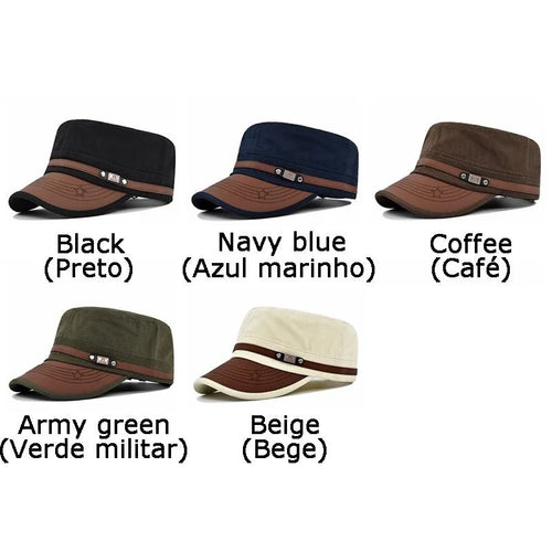 Casquette Plate Brodée Premium - Baseball Cap Unisexe