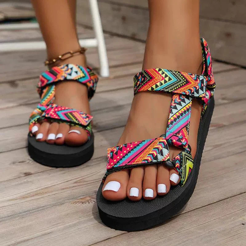 Sandales Femme Été – Semelle Plate Corde de Chanvre | Casual & Plage