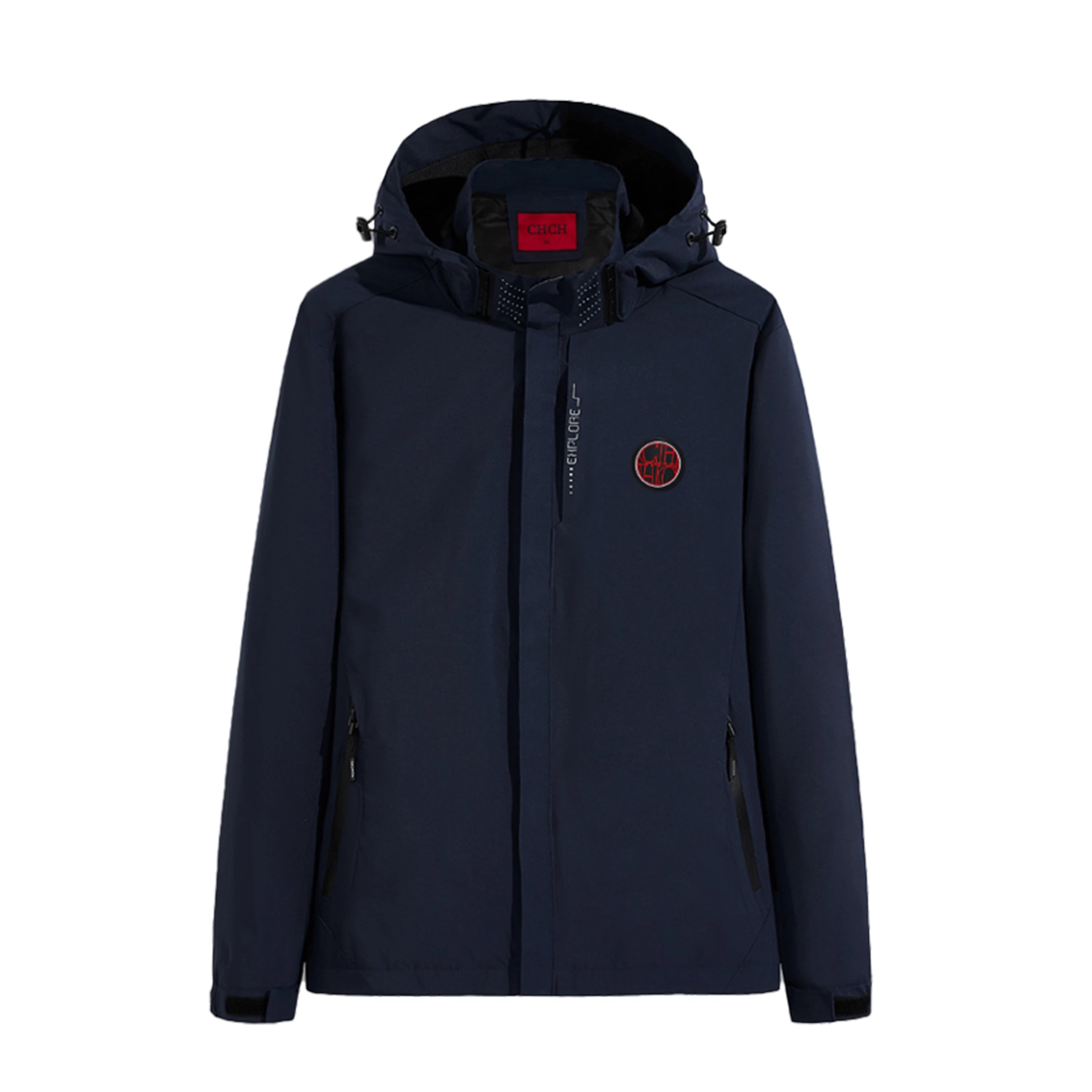 Women Interchange Jacket Spring Outdoor Mountaineering On Foot Jacket Couple Fashion Splicing Color Female Thin Zipper Coat Male