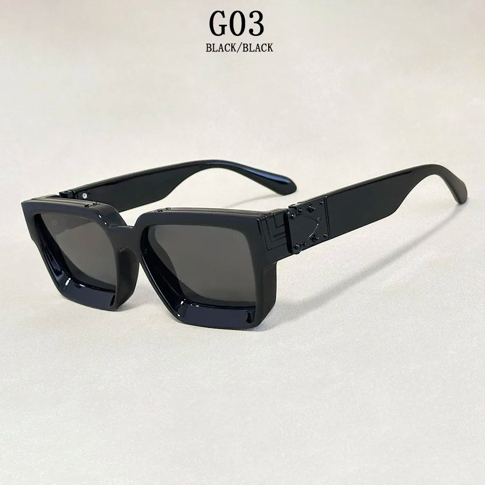 Vintage Oversized Sunglasses — UV400 Street Edition
