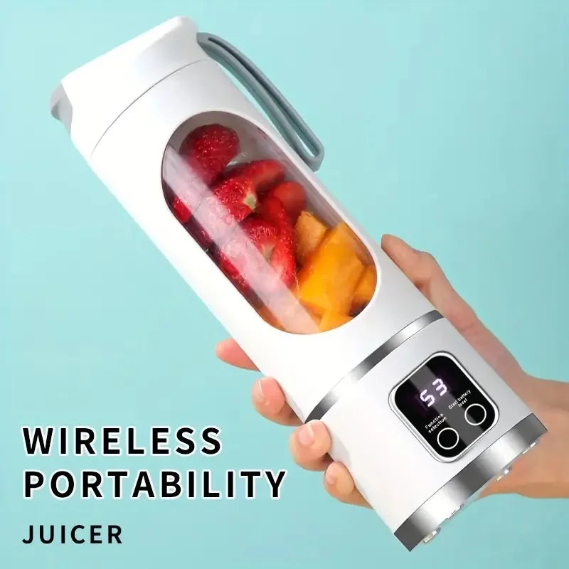 Mixeur Portable USB Rechargeable - Blender À Main pour Smoothies et Jus de Fruits