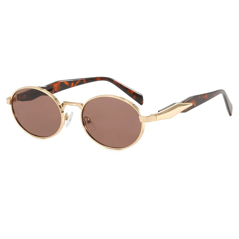 Retro Punk Sunglasses — Women's Oval Frame UV400