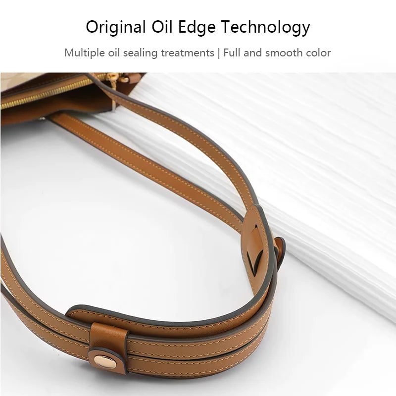 Adjustable Bag Strap For Coach Mollie25 Tote Bag Leather Shoulder Strap Durable Bag Belt Underarm Bag Replacement Accessories