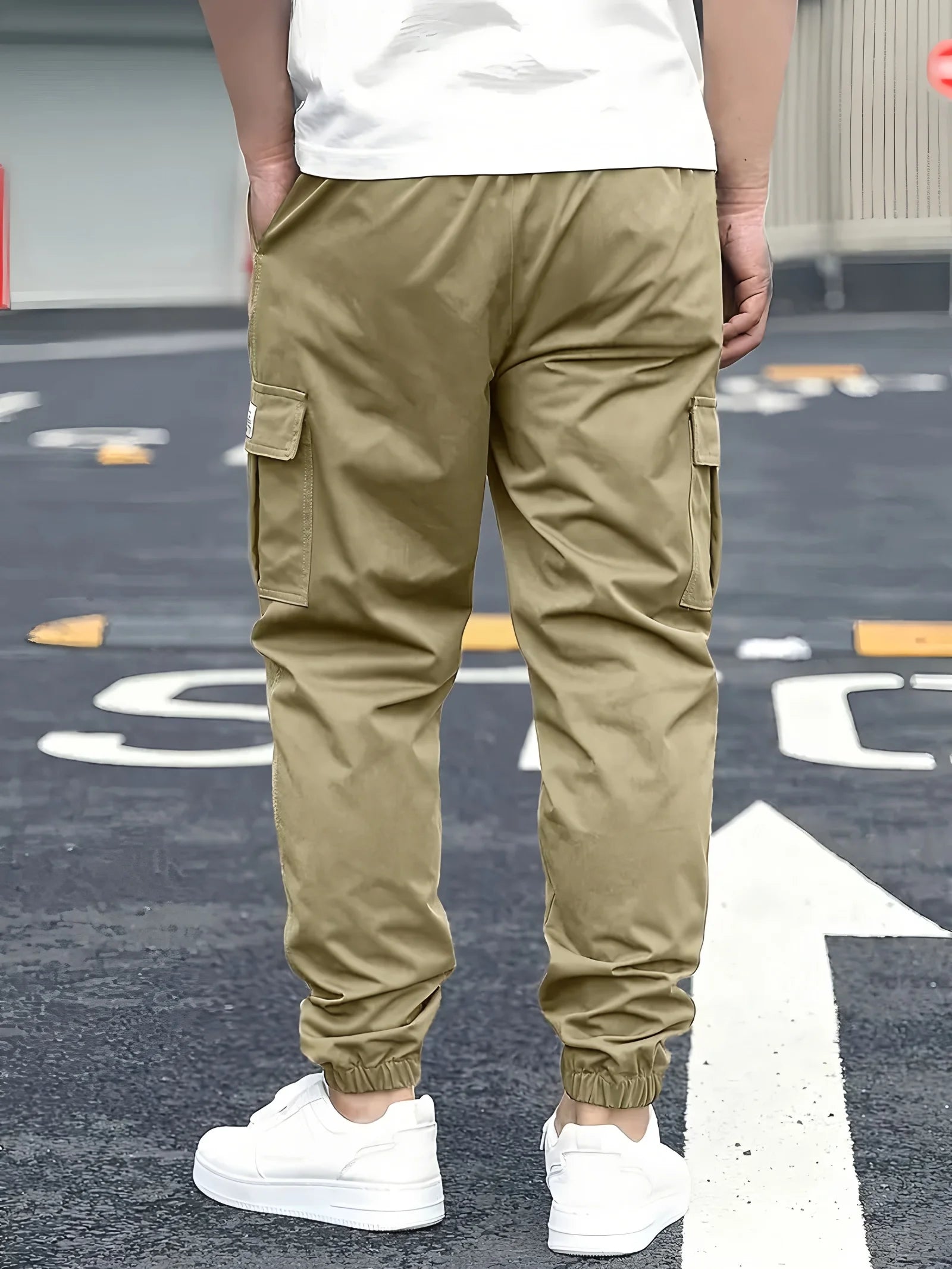 Pantalon Cargo Homme Outdoor - Multi-Poches Durable