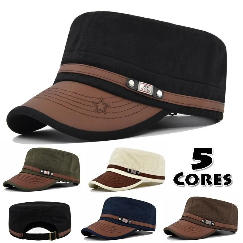 Casquette Plate Brodée Premium - Baseball Cap Unisexe