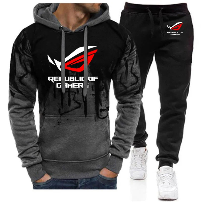 Ensemble Hoodie + Pantalon ROG Republic Of Gamers - Gradient