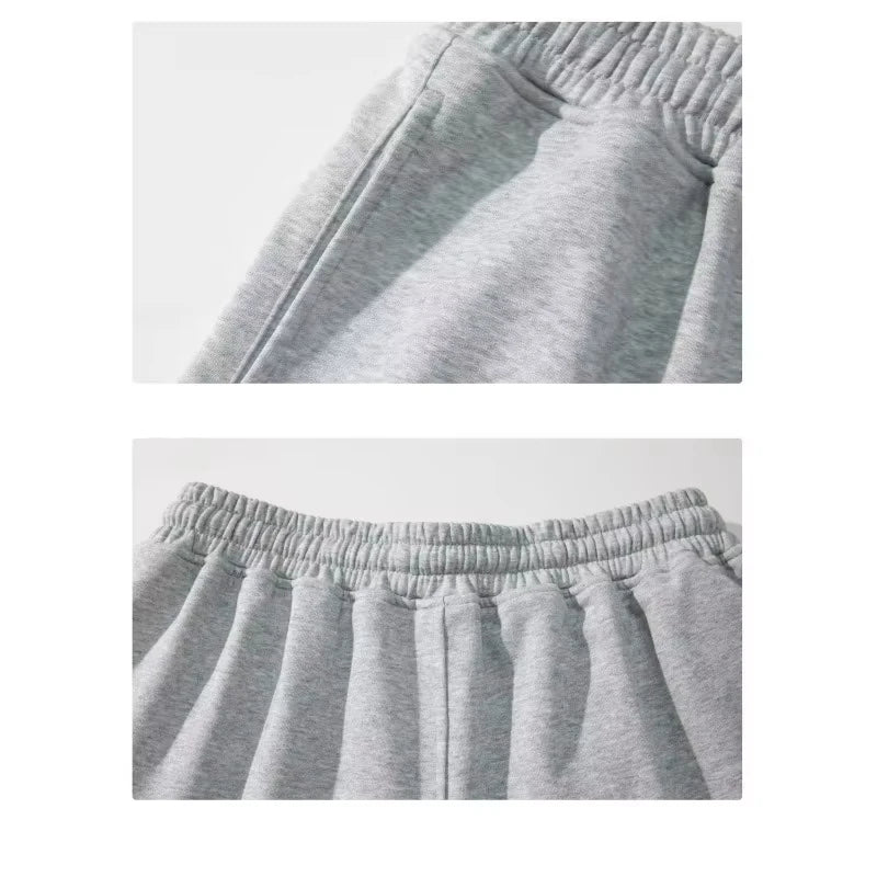 Women's Casual Cotton Two-Piece Set – Sweatshirt & Shorts
