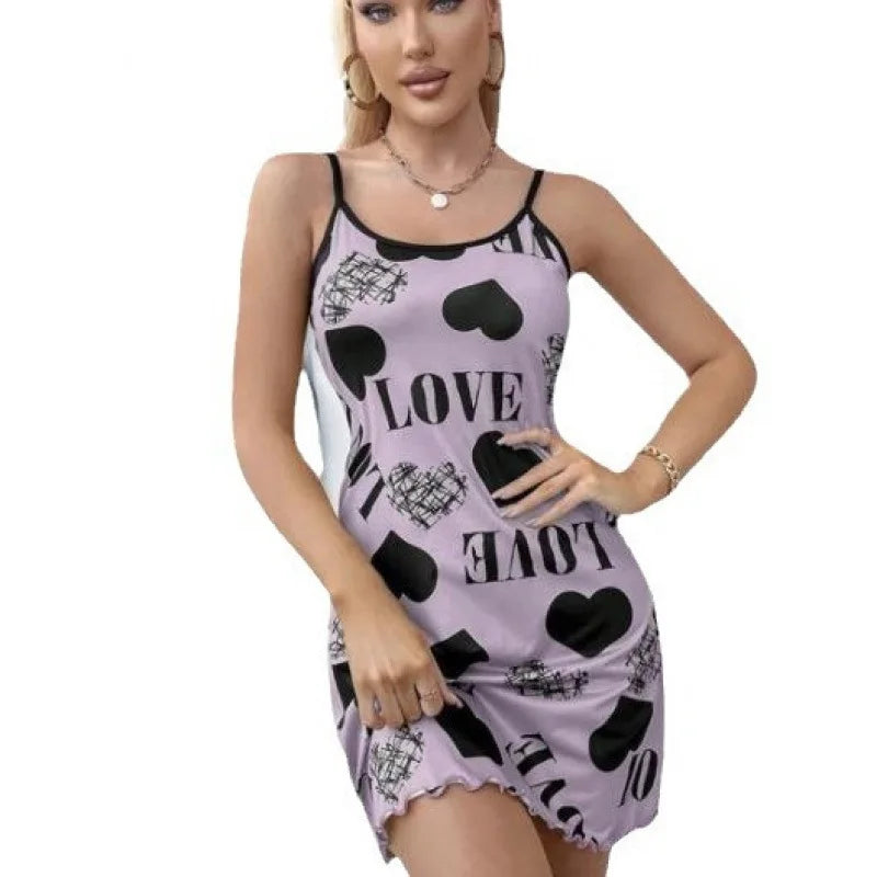 Robe de Nuit Femme – Nuisette Fleurie Légère | Été