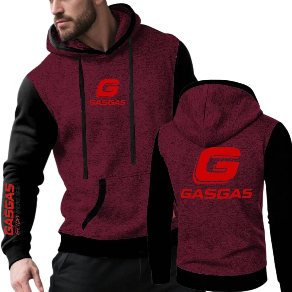GASGAS Factory Racing Hoodie – Men's Winter Multicolor Hoodie