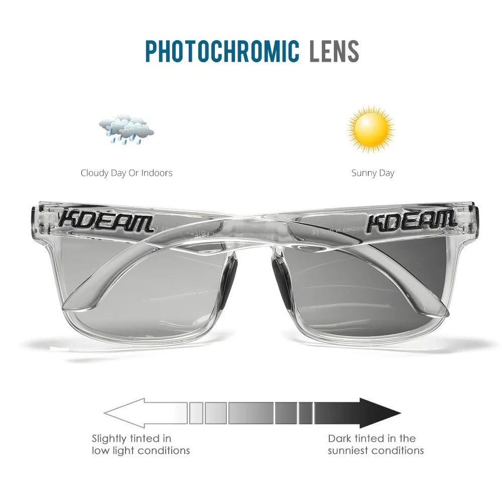 New Arrivals Lifestyle Polarized Sunglasses Square Men's Glasses UV400 Protection With Box