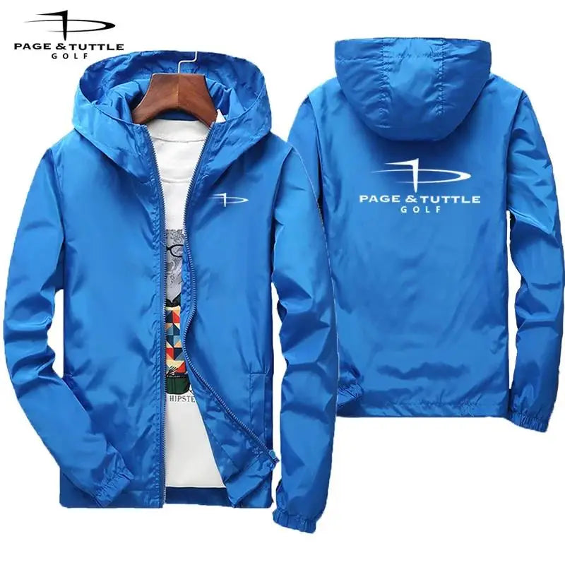 2026 New Fashion Trend Spring And Autumn Slim Fit Zipper Overcoat Windbreaker Men's Hooded Jacket Fallow Men Coat