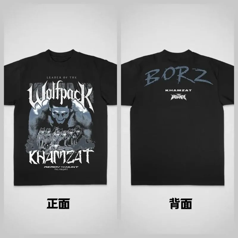 Mixed Martial Arts Diaz Chimaev Poirier Printed Summer Short-Sleeve T-Shirt Casual Style MMA Enthusiast Top