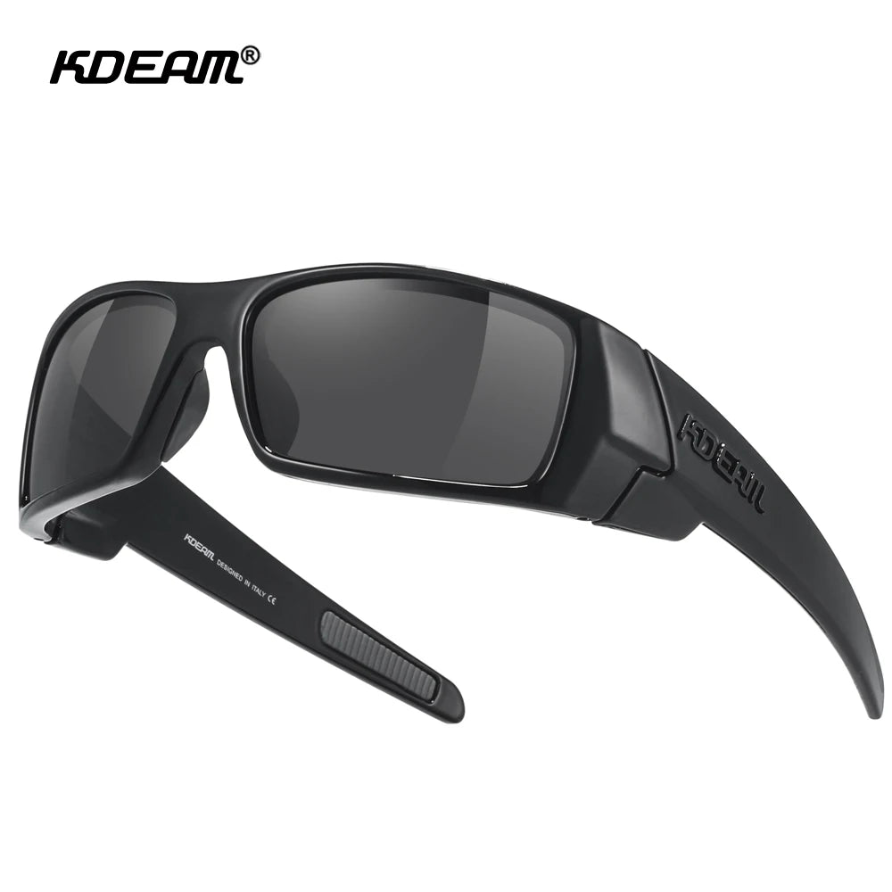 KDEAM Men's Polarized Fishing Sunglasses – UV400 with Zipper Case | Kazers