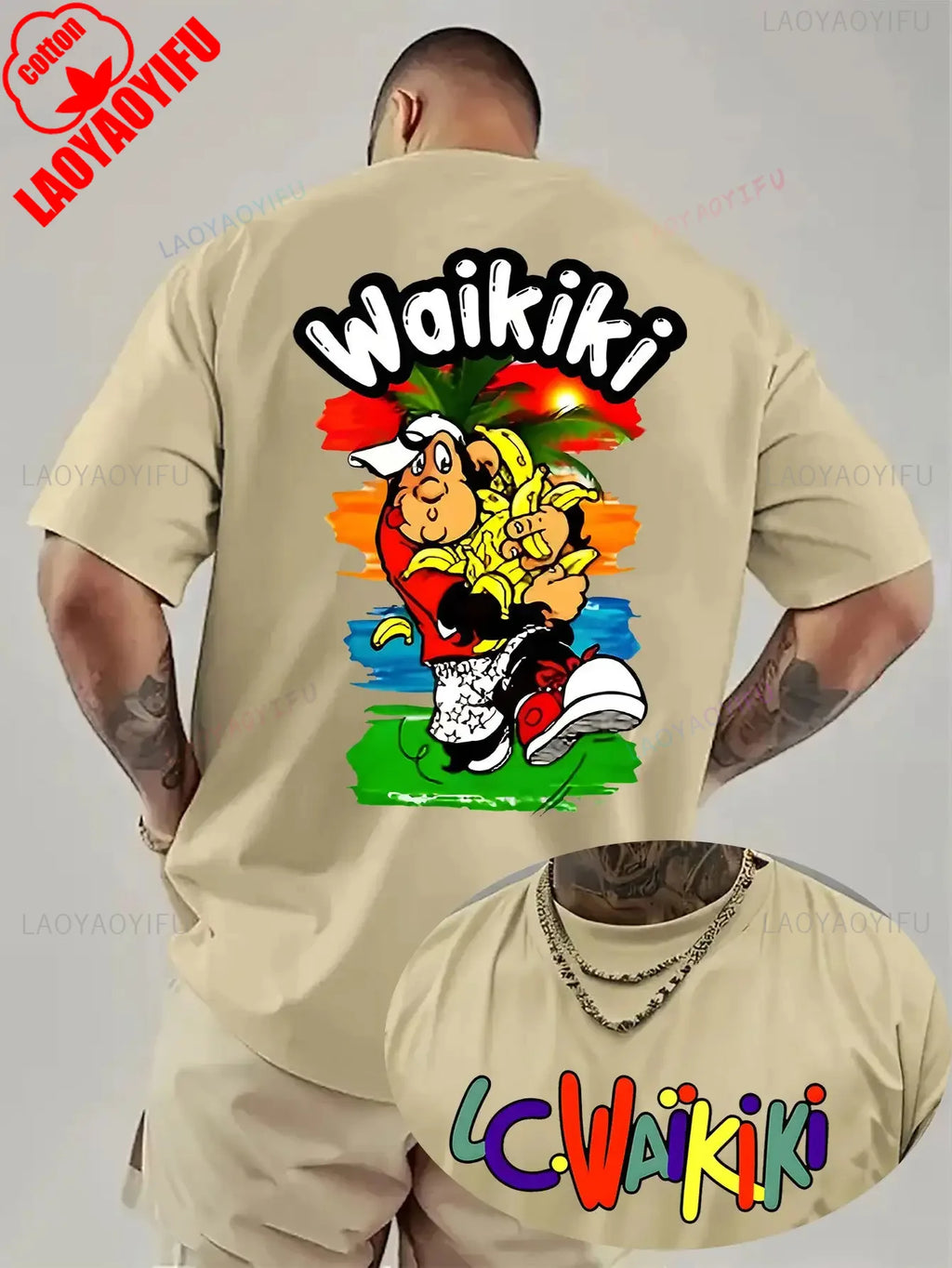 T-shirt Hawaïen Waikiki