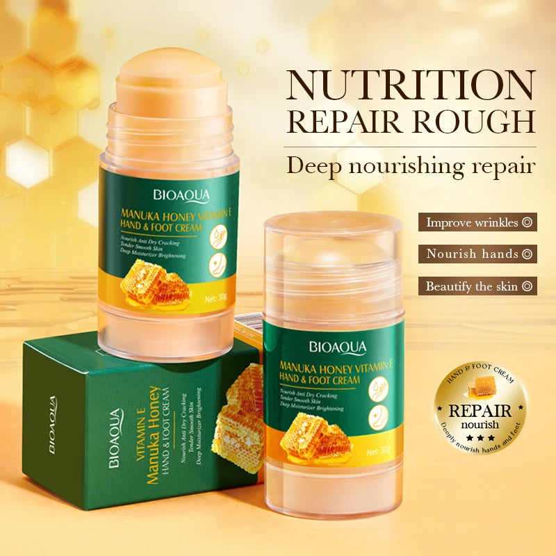 Shengsu E Manuka Honey Anti-Cracking Moisturizing Hand Cream Moisturizing  Smooth Winter Musthaves Korean Body Care Productsn