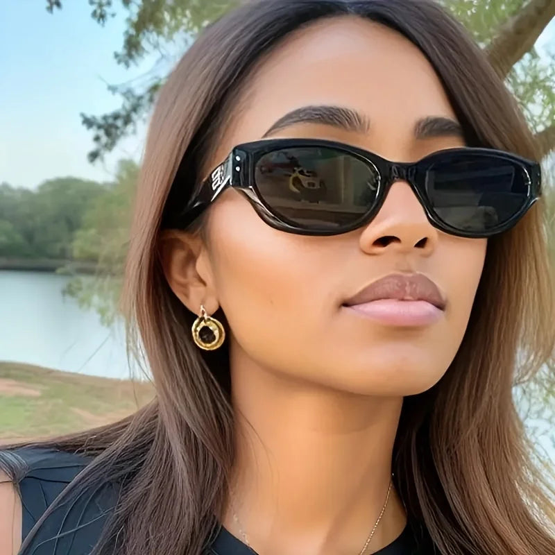 Lunettes de soleil œil de chat tendance pour femmes Verres de protection solaire de luxe Lunette Soleil Femme