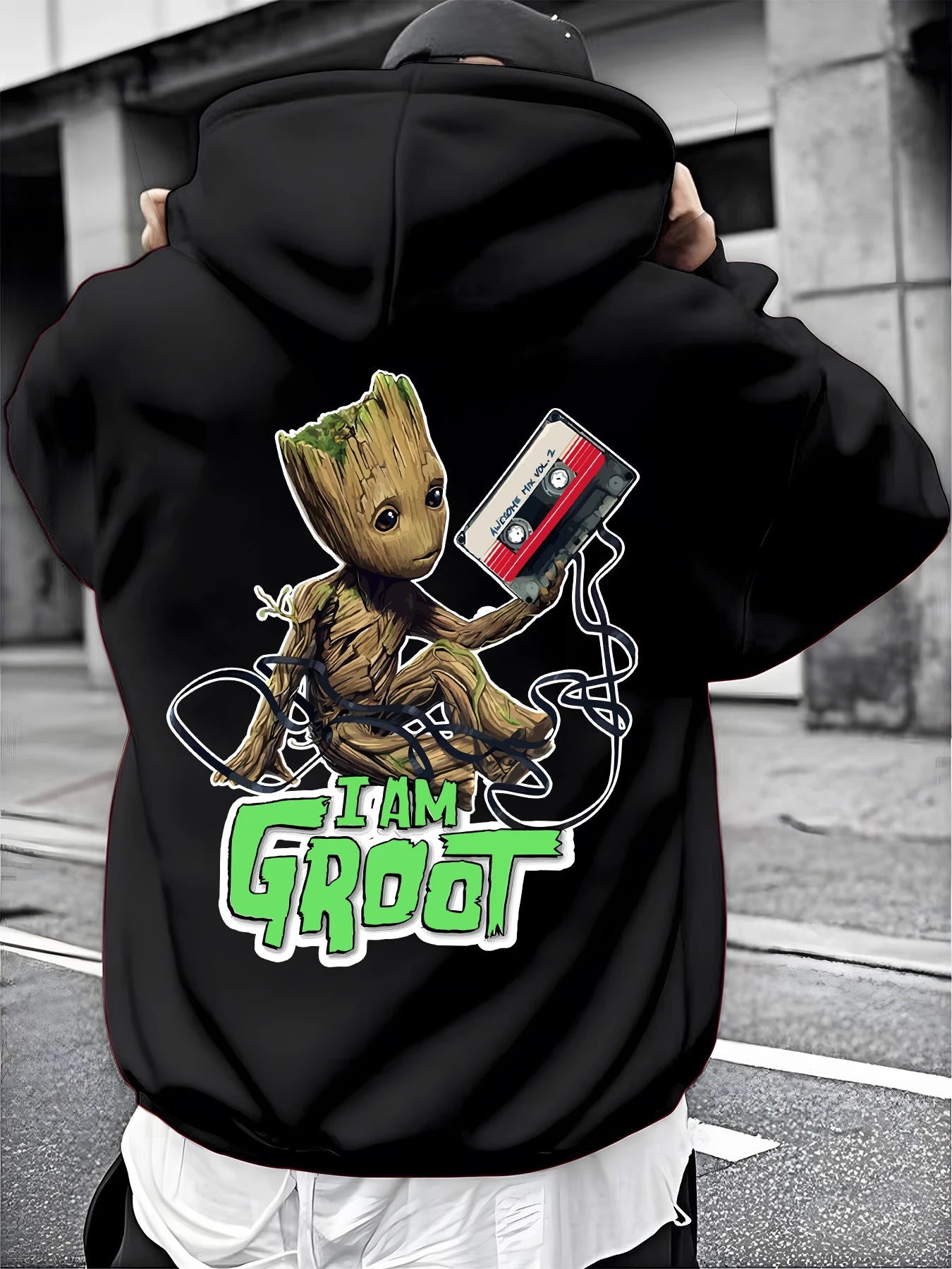Le Hoodie Groot que Tous les Fans Marvel S’arrachent 🌿 ✔️ Déjà +1 200 fans conquis ✔️ Stock limité aujourd’hui