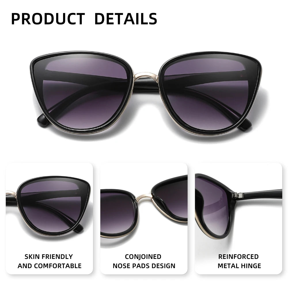 Lunettes de soleil femme, monture triangulaire, style rétro, accessoires, protection UV 400, lunettes de soleil femme